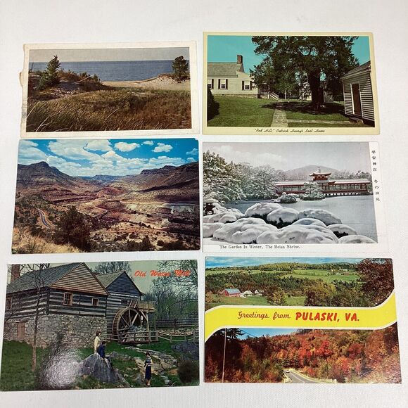 Vtg Postcards Linen Photo Comic Landmark Unposted Florida US Nagasaki 70+ - Picture 12 of 16